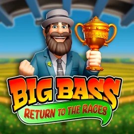 Big Bass Return to the Races logo by Pragmatic Play NV1 Casino