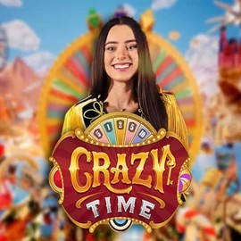 Crazy Time logo by Evolution NV1 Casino