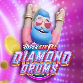 Hyper Strike Diamond Drums slot icon by Gameburger Studios, available at NV1 Casino
