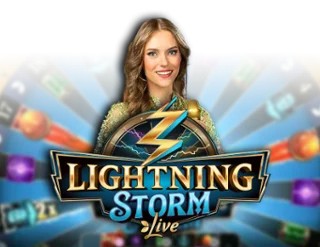 Lightning Storm casino game by Evolution – featured logo at NV1 Casino