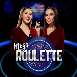 Mega Roulette game by Pragmatic Play – logo hosted on NV1 Casino
