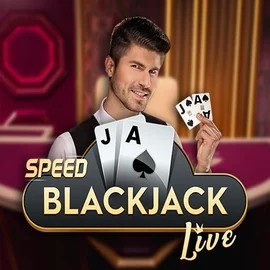 Speed Blackjack slot logo by Pragmatic Play at NV1 Casino