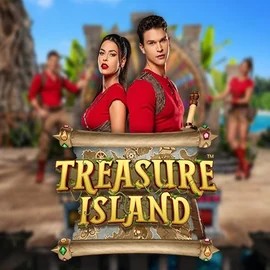 Treasure Island online game logo by Pragmatic Play on nv1.eu.com