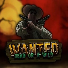 Wanted Dead or a Wild slot visual from Hacksaw Gaming available on nv1.eu.com